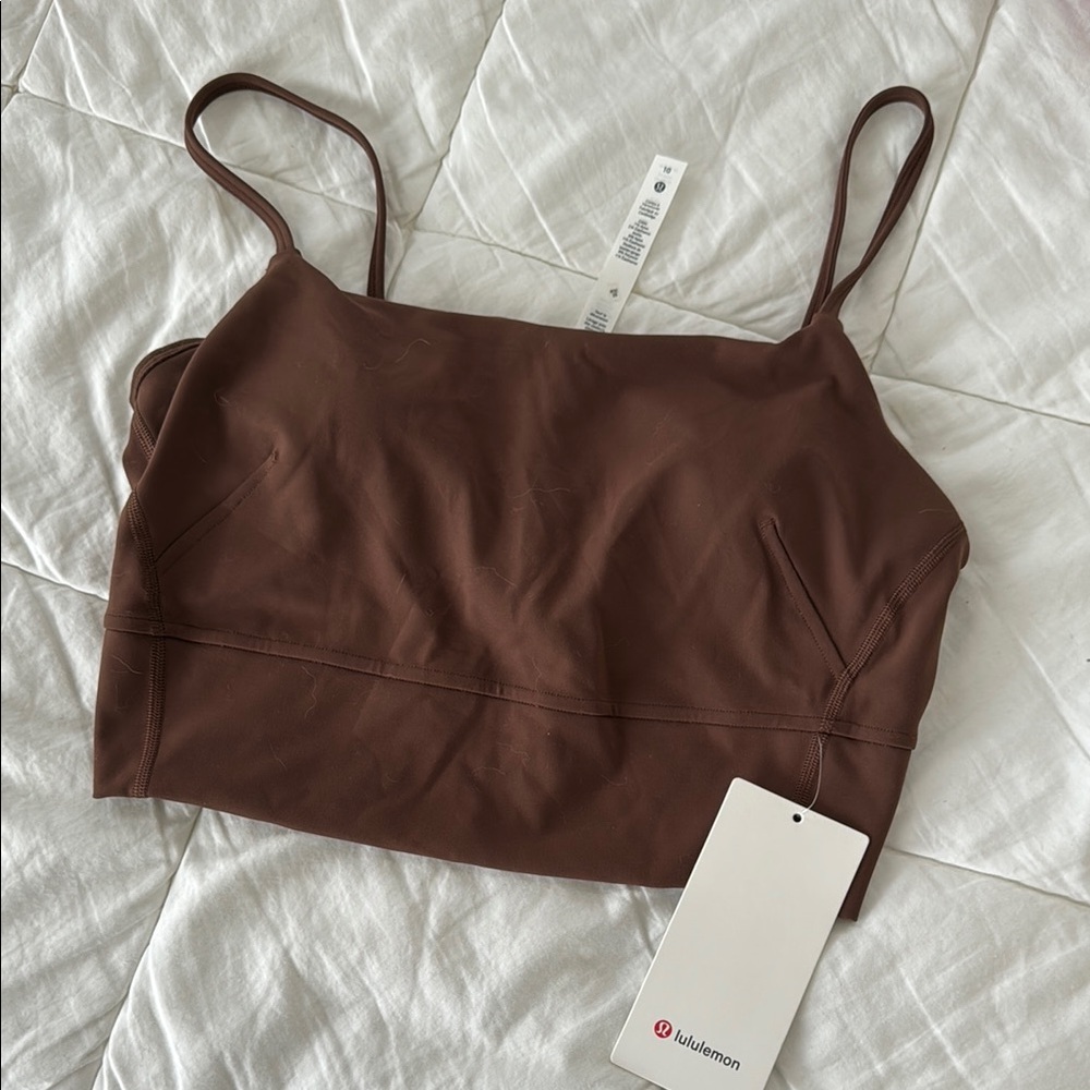 NWT lululemon wunder train strappy tank